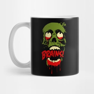 Return of the Living Dead Brains! Zombie Mug